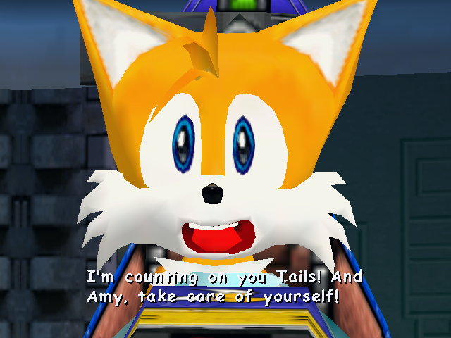 For example, Tails knows a mistake when he sees one.