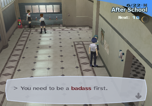YOU'RE SAYING THAT I'M NOT A BADASS, ATLUS!?