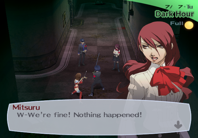 I'm so very, very sorry, Mitsuru. Let's hope you can still have children.