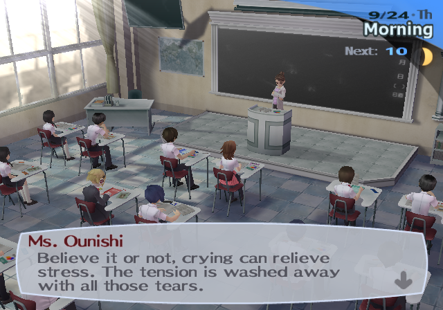 Wait, wasn't this repeated in Persona 4?