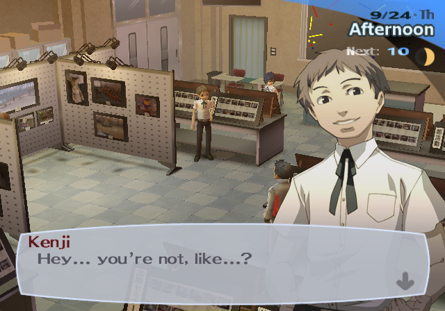 Is he suggesting Kazushi's gay? That explains a lot.