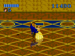 This is actually a mini-game wherein the dancers drunkenly careen around the ballroom, collecting the flesh of the Red Rose until the game decides it's had enough.