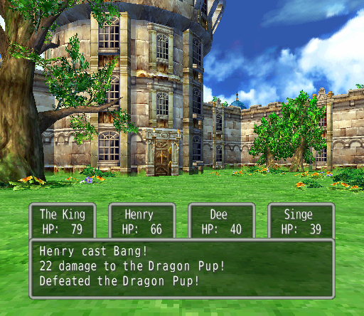 You know, the ordinary guard dragon every castle has.