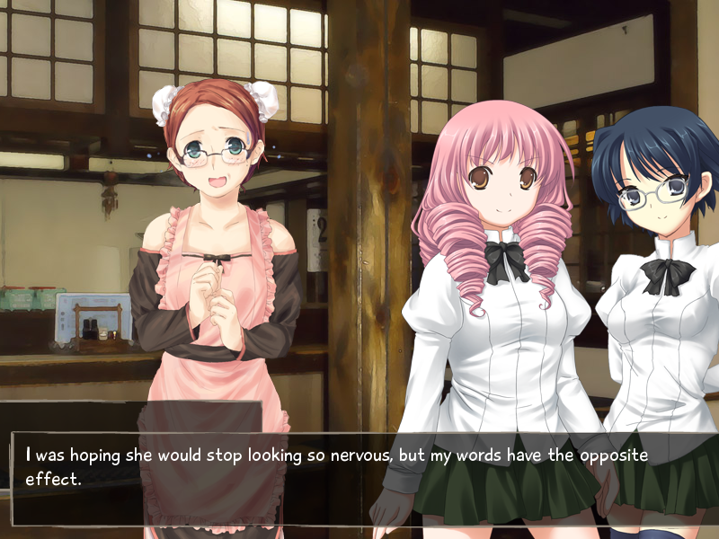 The only route where this isn't applicable is pretty much Shizune's. How not-really-that-ironic.