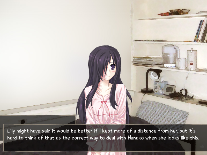 I don't think she was talking about Hanako.