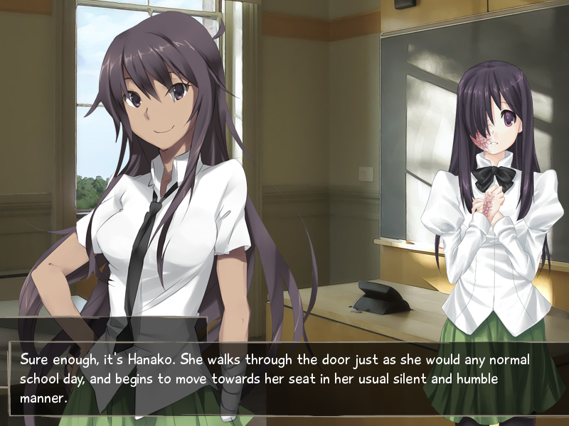 Bam. Instant proof that Miki and Hanako aren't the same person.