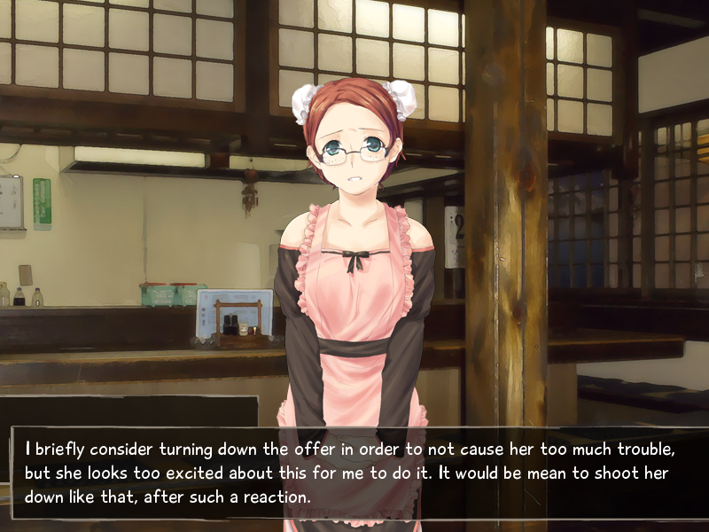 And then another sex scene ensues. It's like Shizune's route, but without the smell.