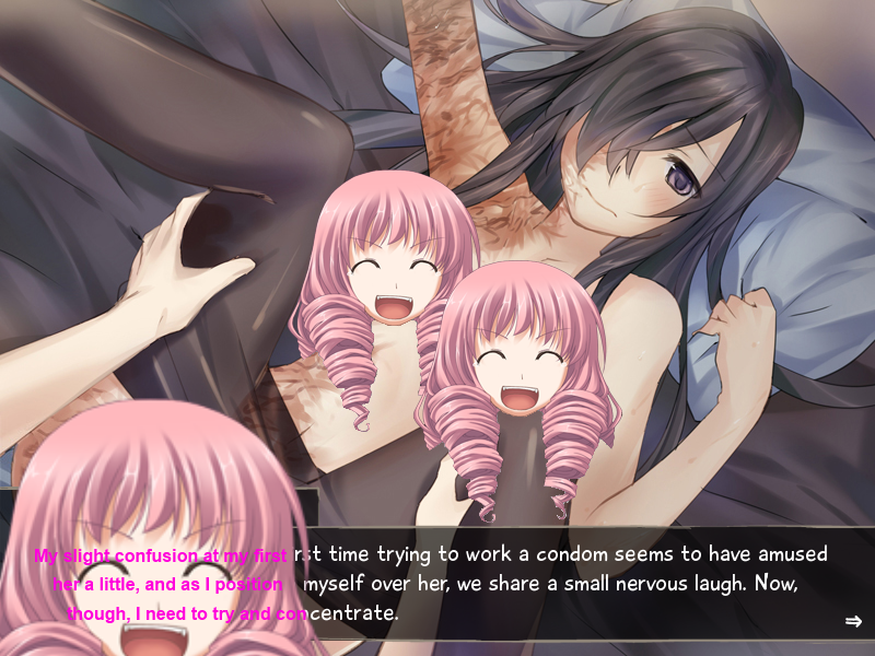 This is one of the only condoms in the entire game. You're a lucky girl, Hanako.