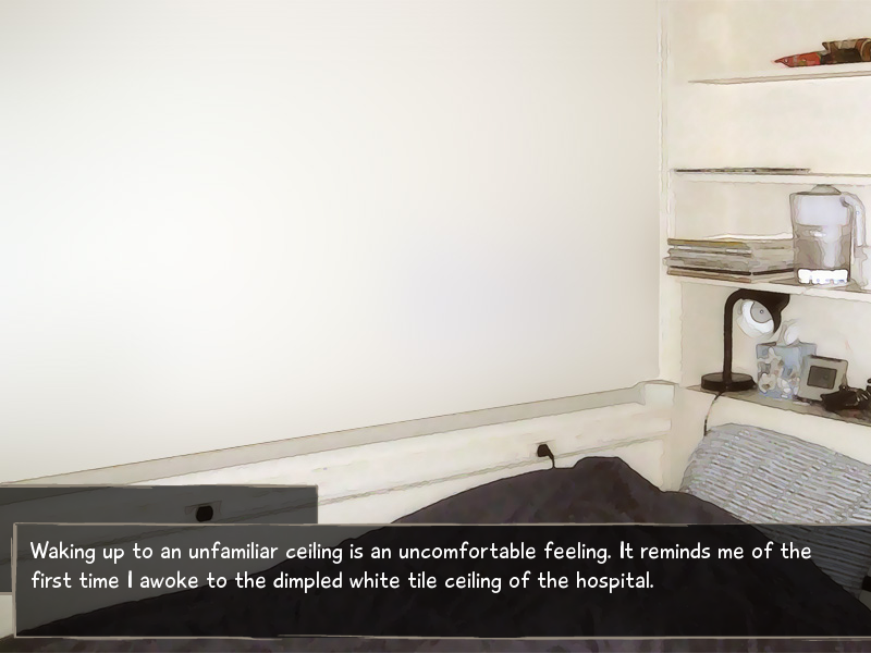 So having sex with Hanako is like staying at the hospital?.....That's.......
