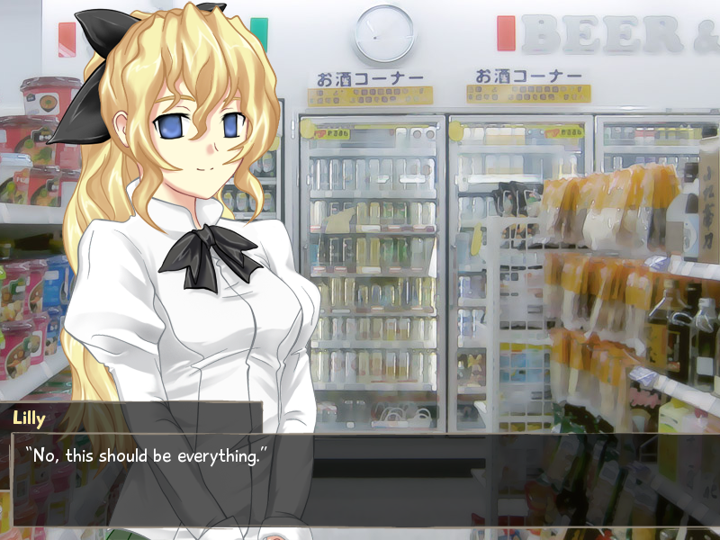 Wait a second. I thought I told him NOT to side with Lilly. I'm not even kidding. Hisao is defying my orders.