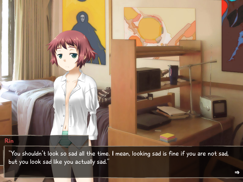 Did Rin just slip into ebonics at the end, there?.....Better than the British.
