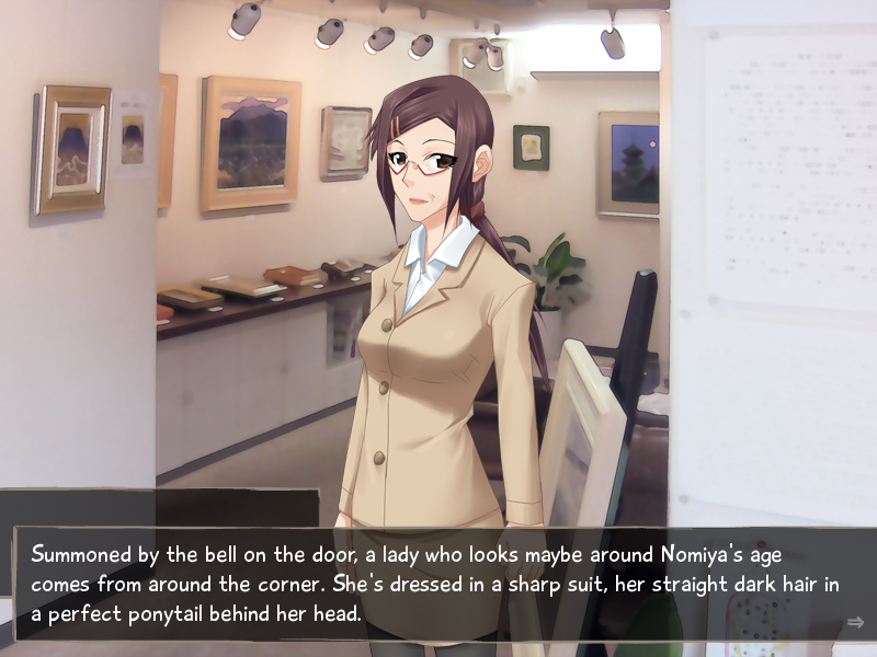Holy shit, Sae, you look COMPLETELY different from how I remember you. I thought you had an up do.