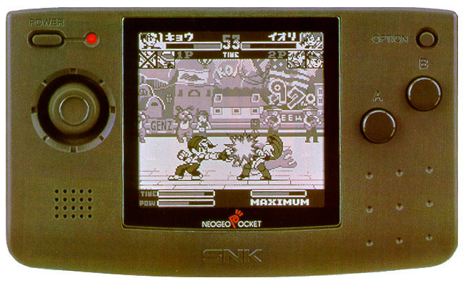 Neo Geo Pocket, playing a game