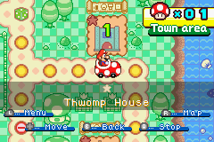 Mario Party Advance Screen