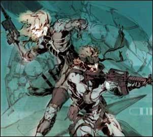 One of the greatest moments in MGS 2 - the team up between Snake and Raiden