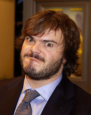 Jack Black: Used to be way into him, then hated him, now I'm coming back around again.