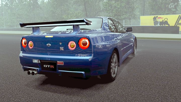 Nissan Skyline R34 GT-R, as seen in Gran Turismo 5: Prologue