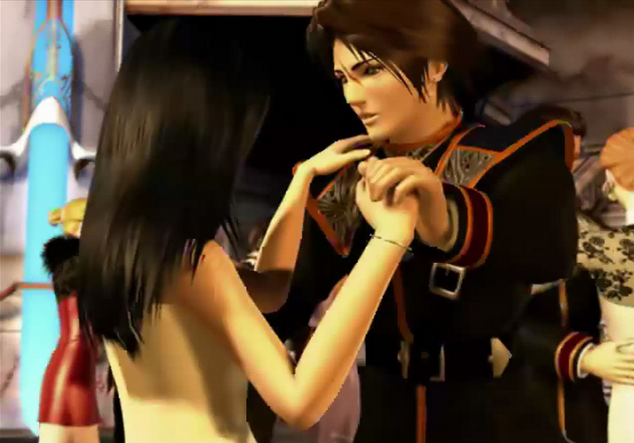 Oh look! Squall felt something for the first time in this entire game!