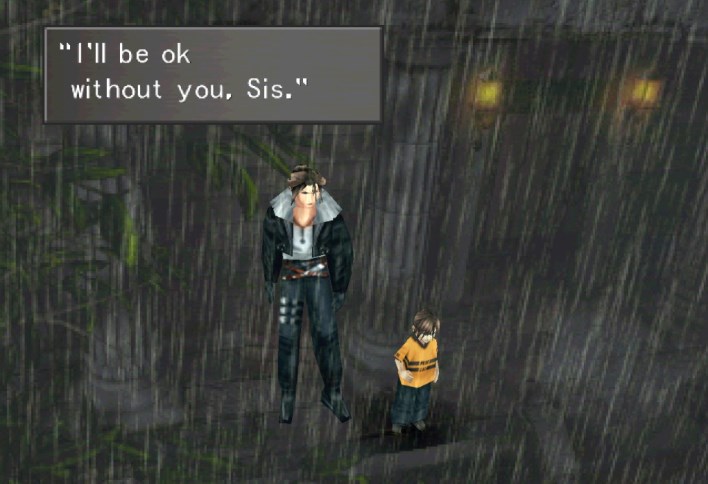 Baby Squall is as insufferable as teenage Squall