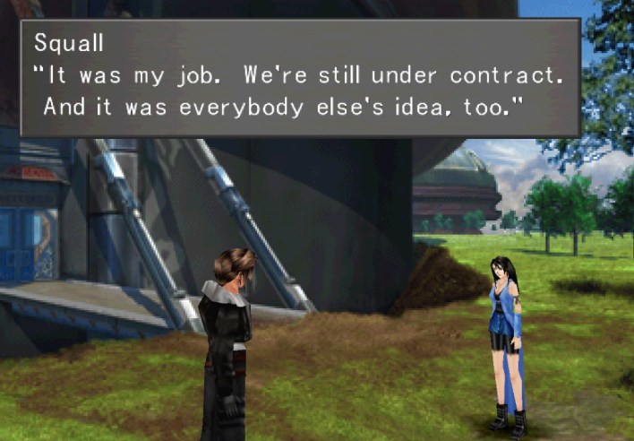 Fucking smooth Squall.