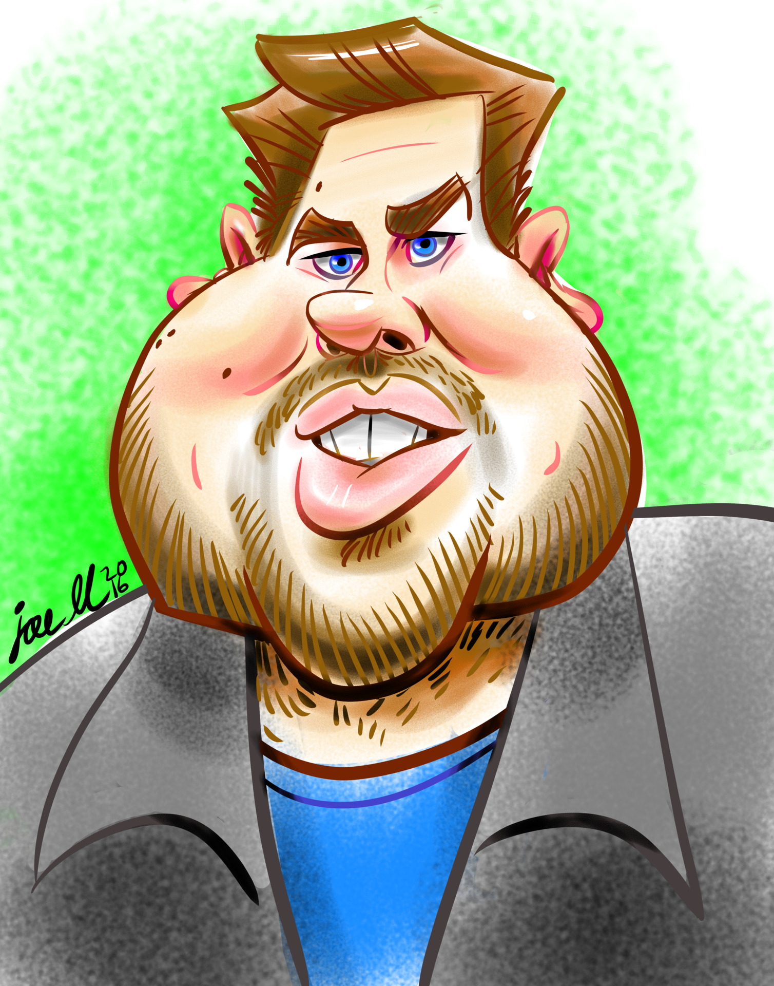Many thanks to bigfaec for the caricature goodness this week!
