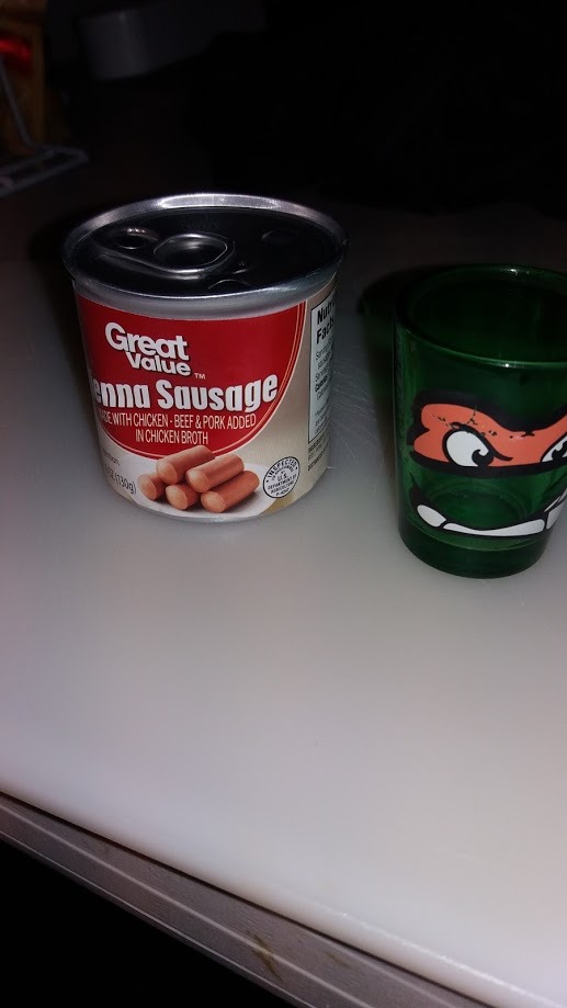 If I am going to ruin a shot glass, it might as well be a shot glass of the worst Ninja Turtle. 