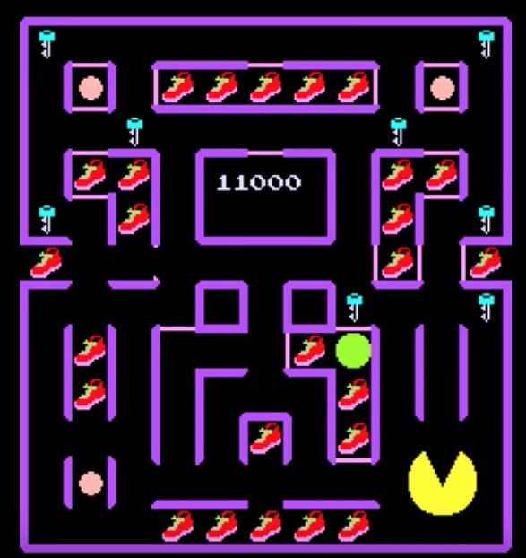 Shoes in a Pac-Man game? Say whaaaaat?