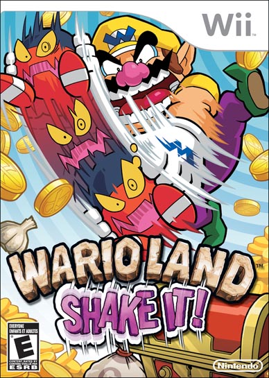 US Box art for Wario Land: Shake It!