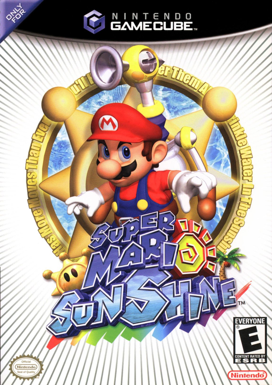 Super Mario Sunshine - Mario - Cover Art