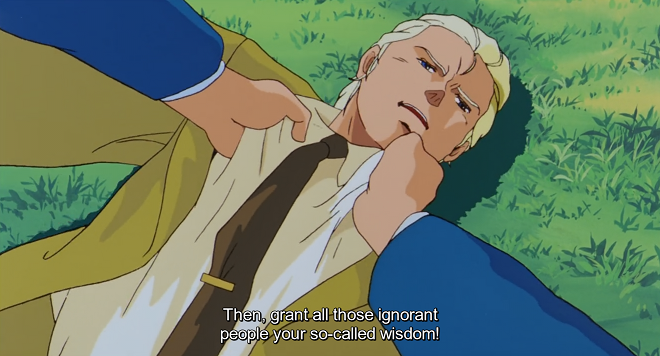 That's true. Not everyone will think as you do, Amuro.