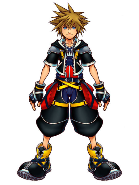 Sora as the player will come to know him.