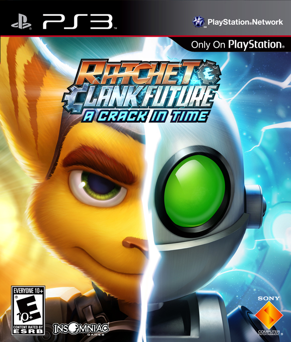 Front cover of Ratchet & Clank Future: A Crack in Time (US) for PlayStation 3