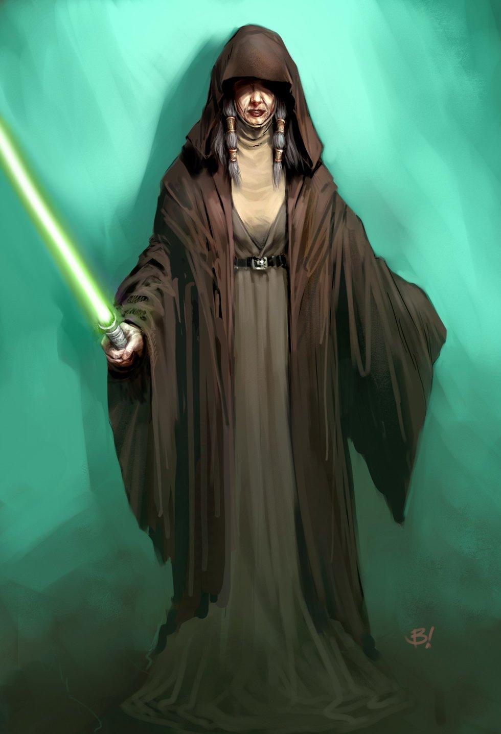 I use the Force as I would a poison, that in the hopes of understanding it, I may find a way to destroy it. But perhaps these are simply the excuses of an old woman who has come to rely on a thing she detests.