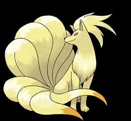Touching a Ninetales' tails will curse the person for one thousand years.
