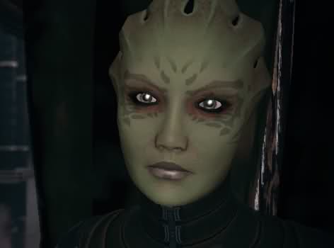I was really, really hoping she'd be a squad member in ME3... ah well.