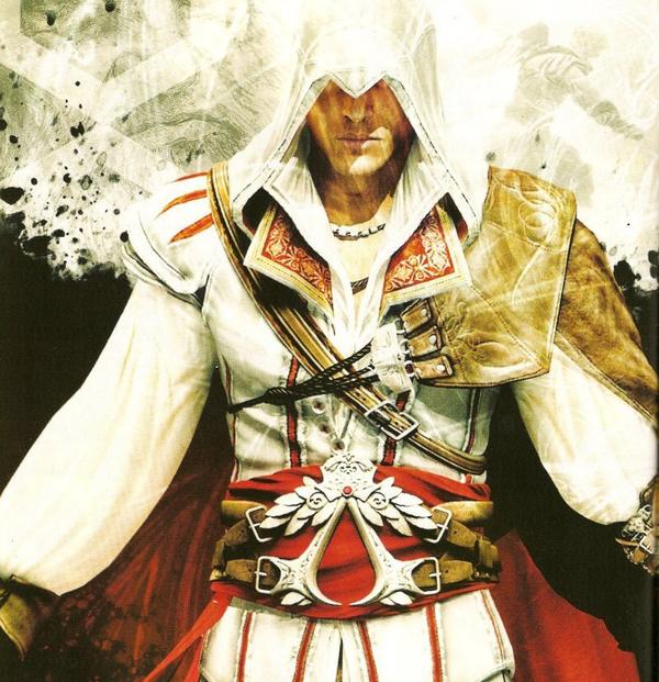 Ezio Auditore De Firenze, hooded and all.