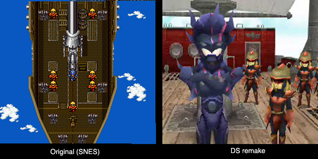 FF IV DS's 3D engine allows for dramatic new cutscenes.