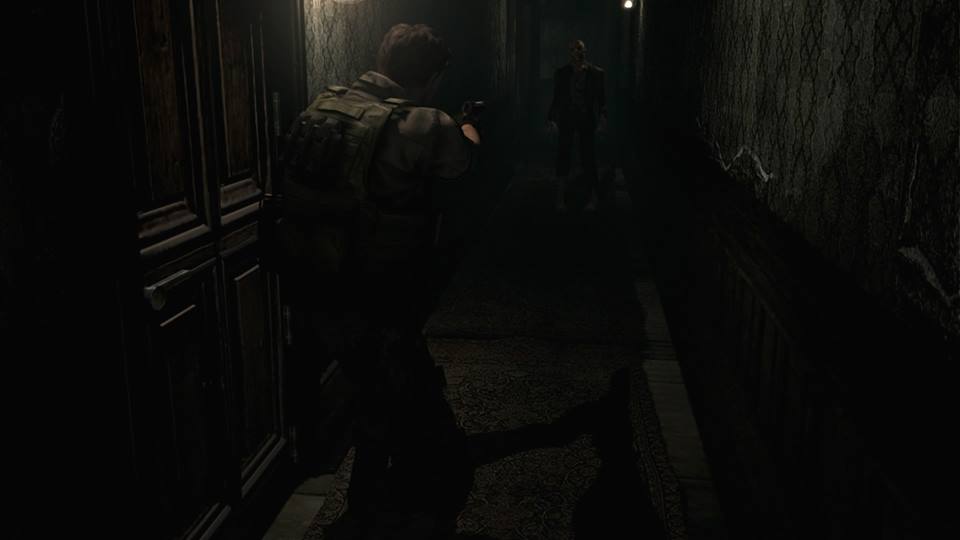 Here's a random image of the Resident Evil REmake RErelease. Boy, that remake sure is awesome ain't it? It's also, like, Capcom's best ever selling digital product! So that's comforting!