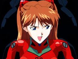 Here is Asuka, who I hate....with a burning passion!