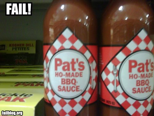 This thread, like this sauce, is made of fail.
