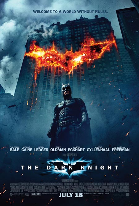 Poster for The Dark Knight.