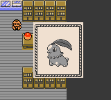 Chikorita, one of the three starter Pokémon.