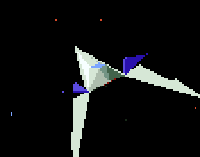 Arwing, the ship that the team uses throughout the game