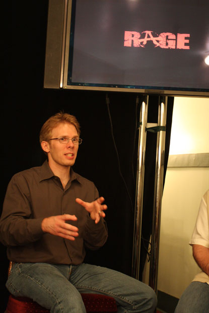 We may not understand most of what he says, but John Carmack's genius is exciting and engaging.
