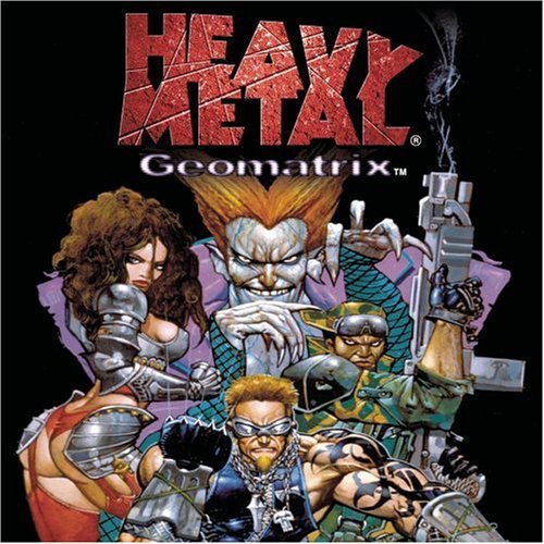 Heavy Metal Geomatrix: Soundtrack (Front Cover)