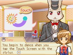 Tony Rabbit is your dance teacher in Princess Debut.