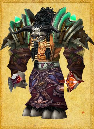Tauren Druid in World of Warcraft