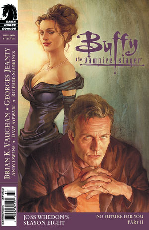 Giles as he appears on the Buffy the Vampire Slayer comic cover