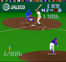 Each pitcher and batter has a unique stance. 