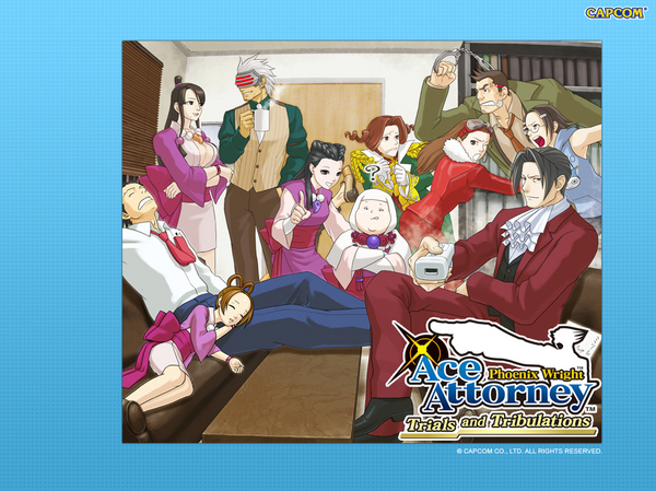 At least Capcom took the time to give Edgeworth a Wii-mote.